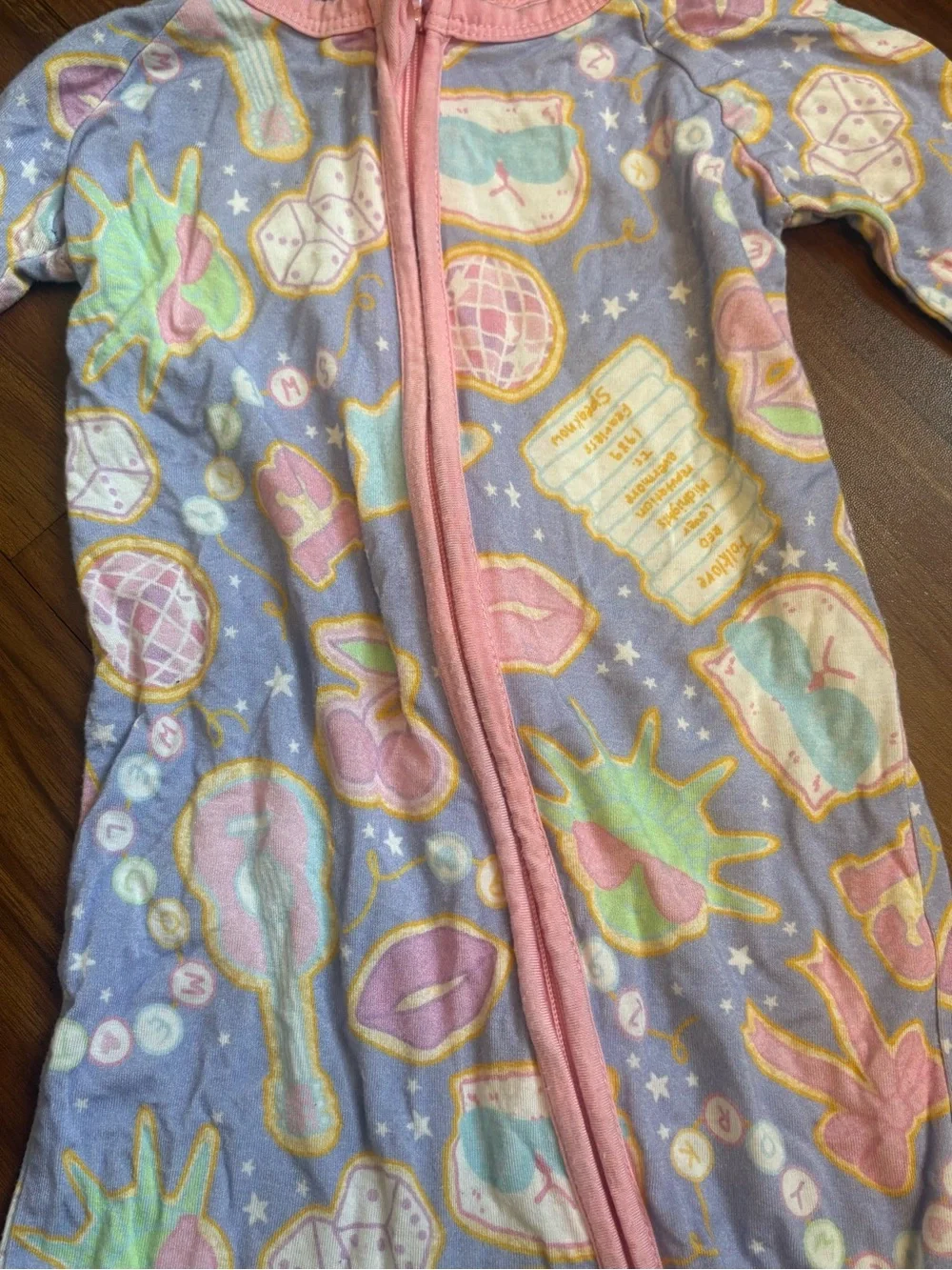 Kiki and Lulu bamboo baby pajamas  Size 12-18 months